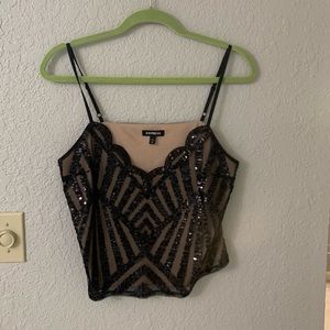 Express Sequin Tank
